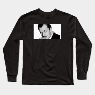 Vincent Price looking diabolical Long Sleeve T-Shirt